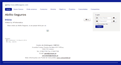 Desktop Screenshot of abilioseguros.com
