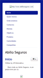 Mobile Screenshot of abilioseguros.com